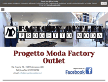 Tablet Screenshot of progettomodasnc.it